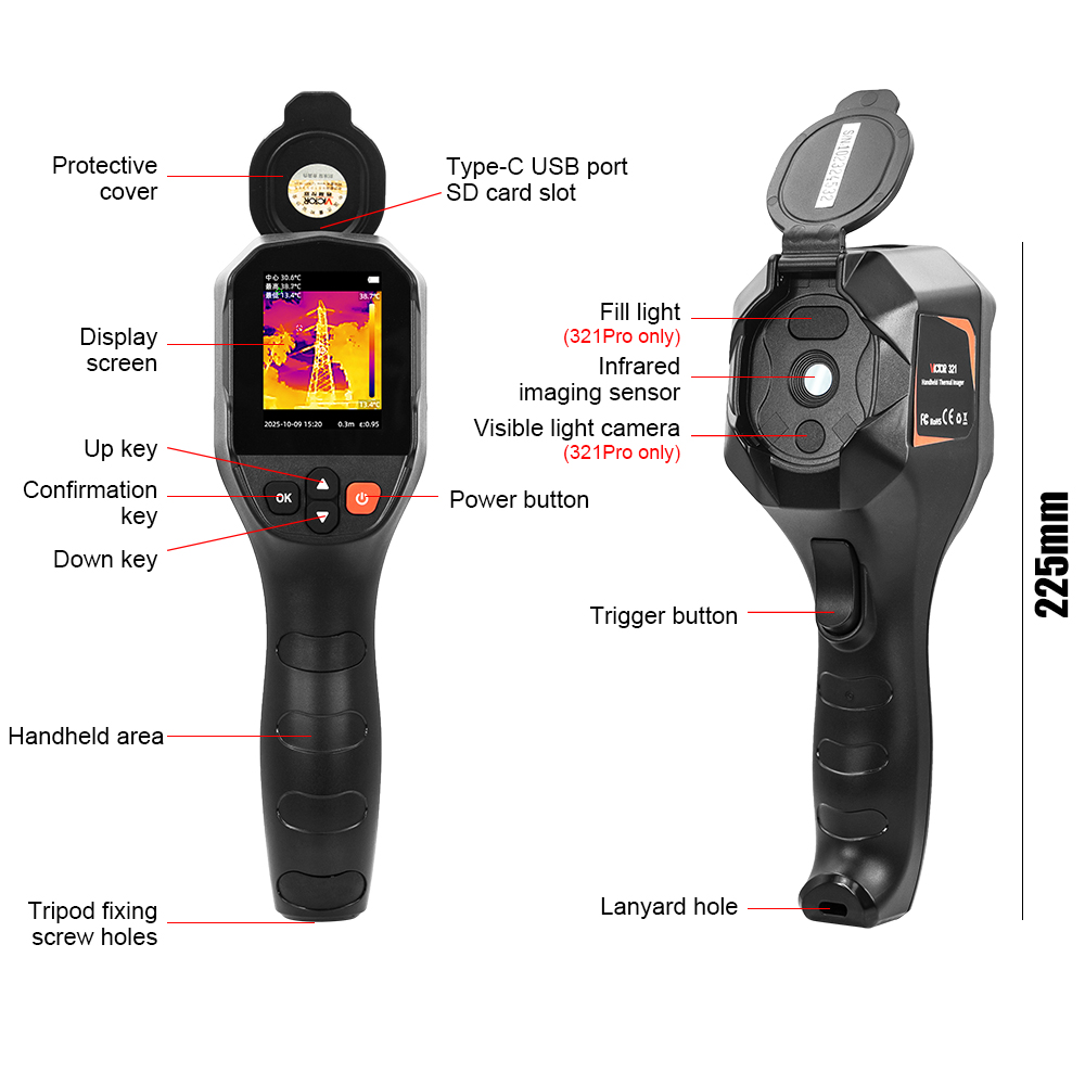 Kamera termowizyjna VICTOR TIS – Nf 521 Thermal Imaging Camera recenzja i cena