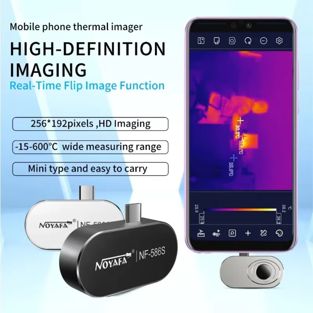Mini kamera termowizyjna NF-58 – Thermal Imaging Camera 256X192 recenzja i cena