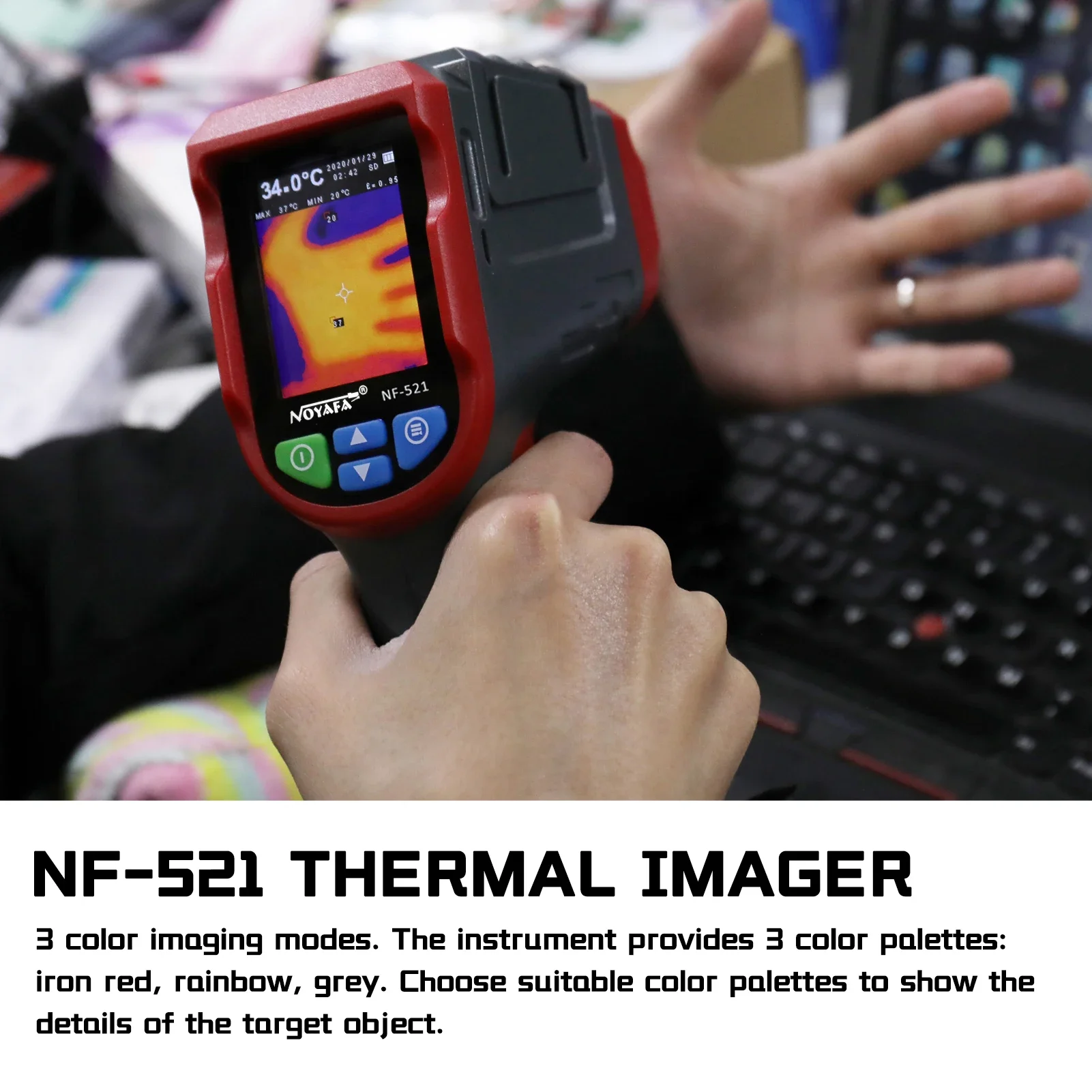 Ręczna kamera termowizyjna na  – Nf 521 Thermal Imaging Camera recenzja i cena