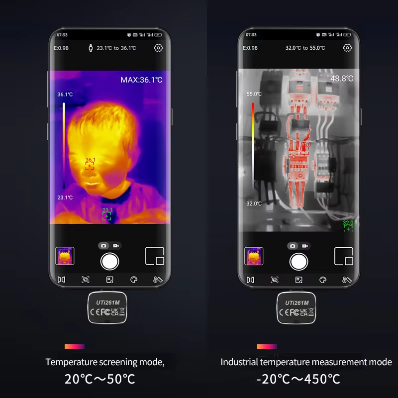 Kamera termowizyjna UNI-T UTi2 – Thermal Imaging Camera 256X192 recenzja i cena