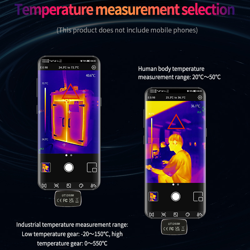 Kamera termowizyjna UNI-T do t – Thermal Imaging Camera 256X192 recenzja i cena